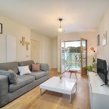 Laurier-200m Plage-4min Palais-verrière Côte D’azur Apartment
