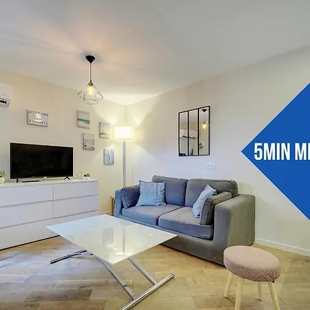 Immeuble Aux Fleurs-200m Des Plages - 4 Min Palais - Verriere Cote D'azur *