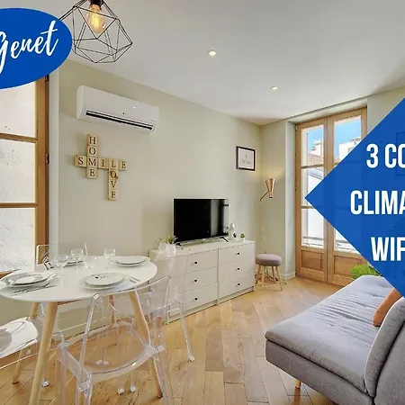 Immeuble Aux Fleurs-200m Des Plages - 4 Min Palais - Verriere Cote D'azur *