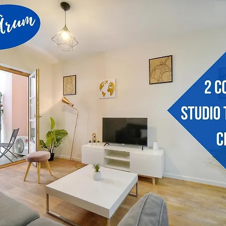 Immeuble Aux Fleurs-200m Des Plages - 4 Min Palais - Verriere Cote D'azur Apartment